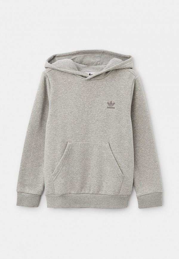 Худи adidas Originals - цвет: серый, коллекция: мульти.