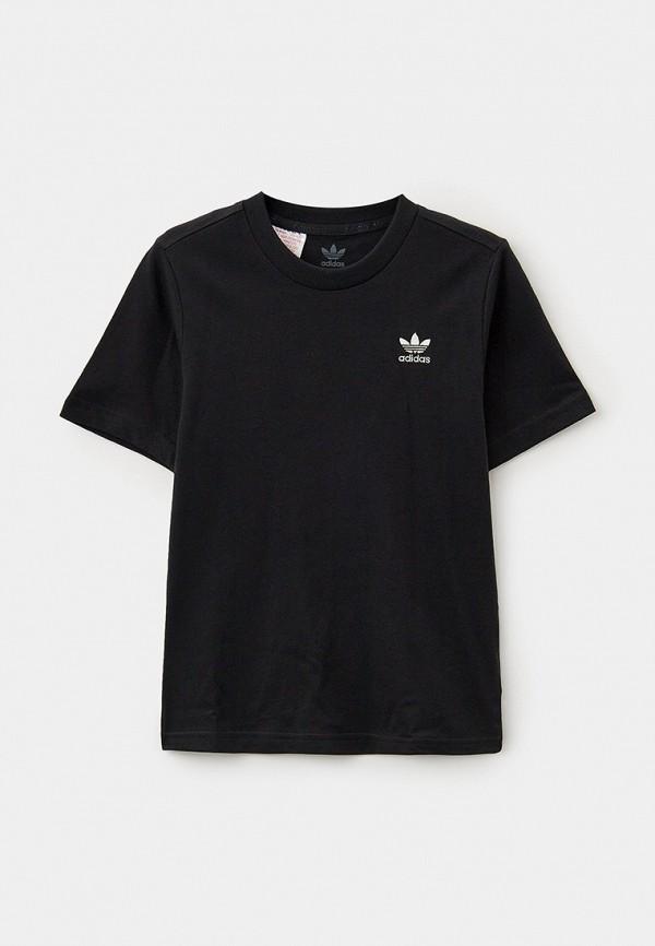 Футболка adidas Originals - цвет: черный, коллекция: мульти.