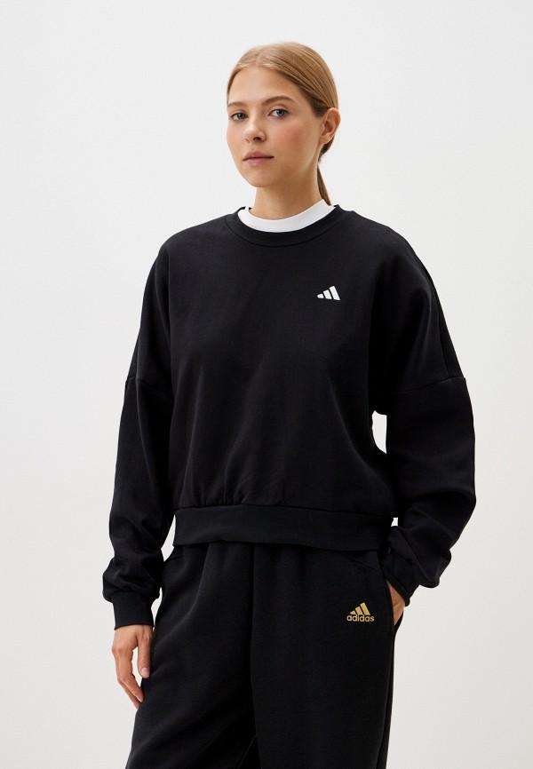 Свитшот adidas - цвет: черный, коллекция: мульти.