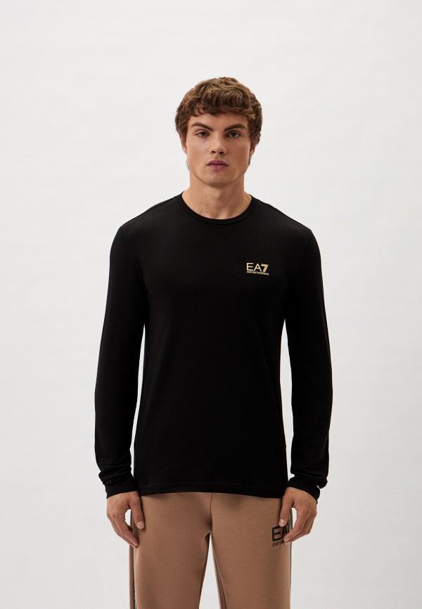 EA7 | Лонгслив EA7 - цвет: черный, коллекция: мульти.