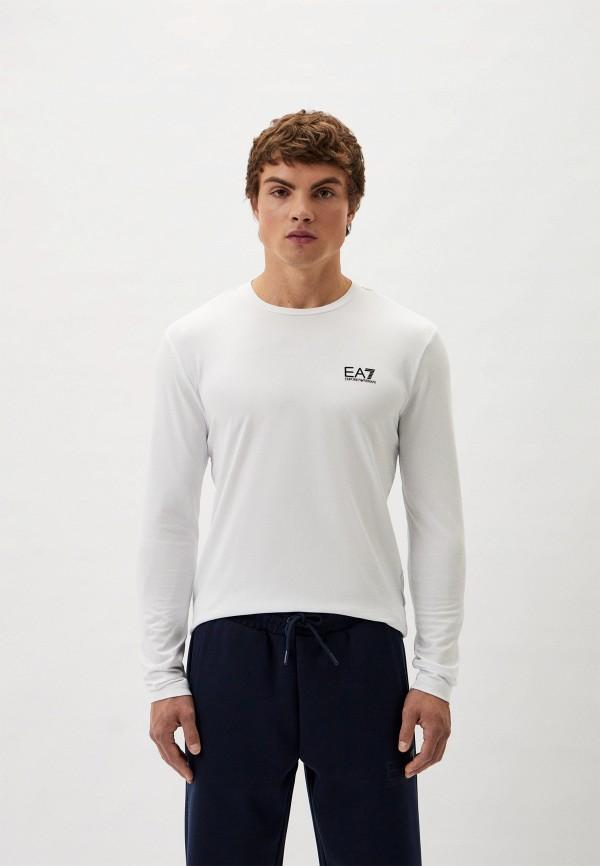 EA7 | Лонгслив EA7 - цвет: белый, коллекция: мульти.