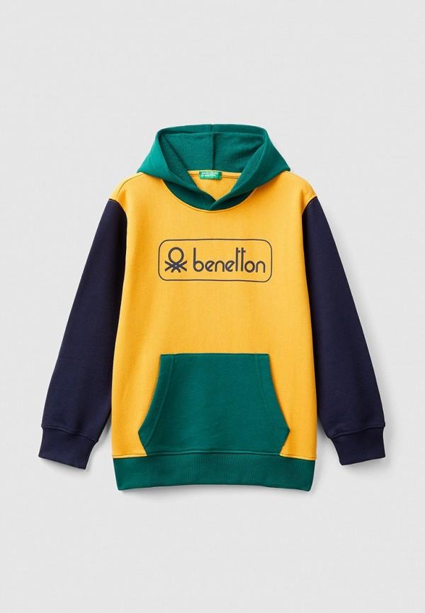 Худи United Colors of Benetton - цвет: мультиколор, коллекция: мульти.