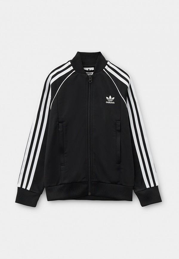 Олимпийка adidas Originals - цвет: черный, коллекция: мульти.