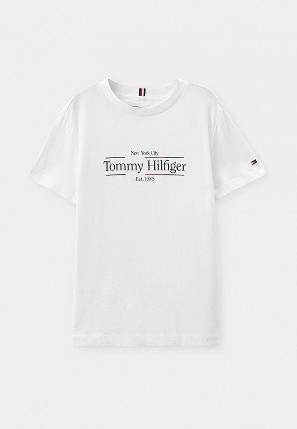 Футболка Tommy Hilfiger - цвет: белый, коллекция: мульти.