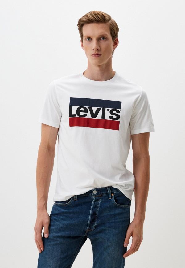 Футболка Levi's® - цвет: белый, коллекция: мульти.