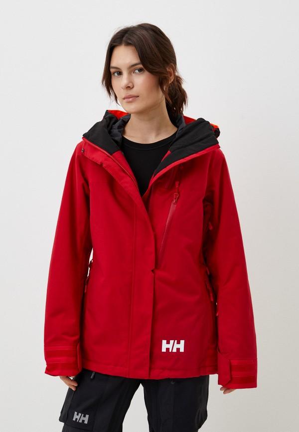 Куртка горнолыжная Helly Hansen - цвет: красный, коллекция: демисезон.