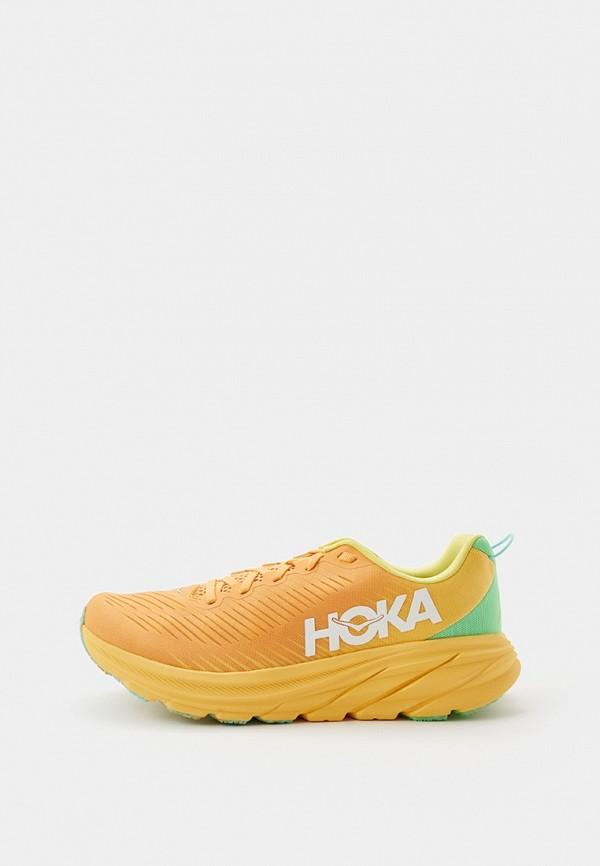 Кроссовки Hoka One One - цвет: желтый, коллекция: мульти.