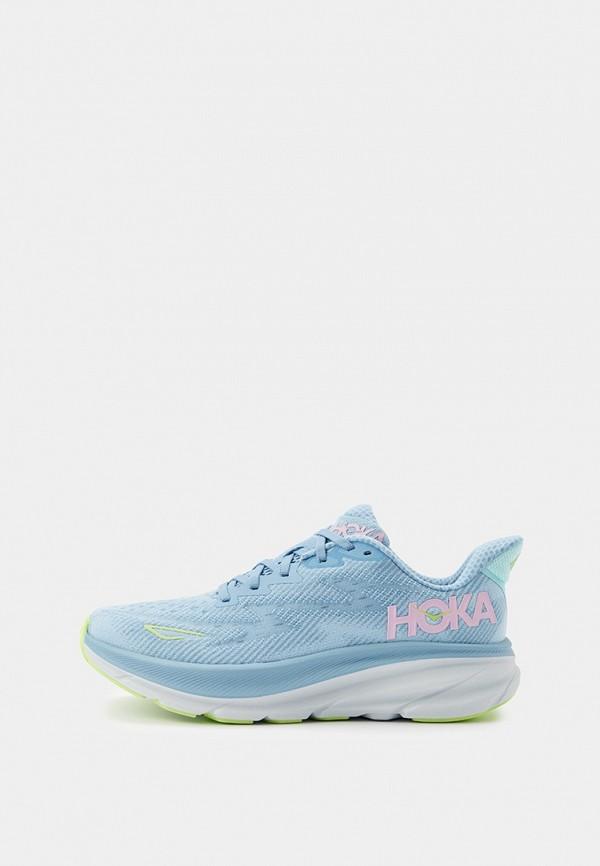 Кроссовки Hoka One One - цвет: голубой, коллекция: мульти.