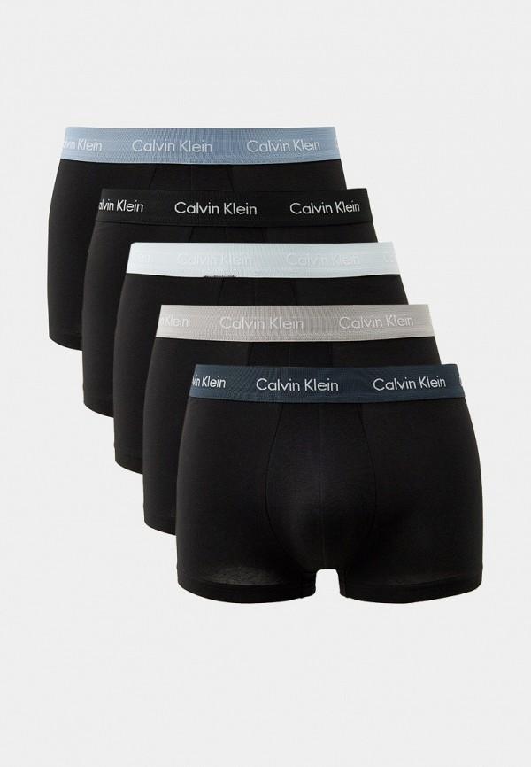 Трусы 5 шт. Calvin Klein Underwear - цвет: черный, коллекция: мульти.