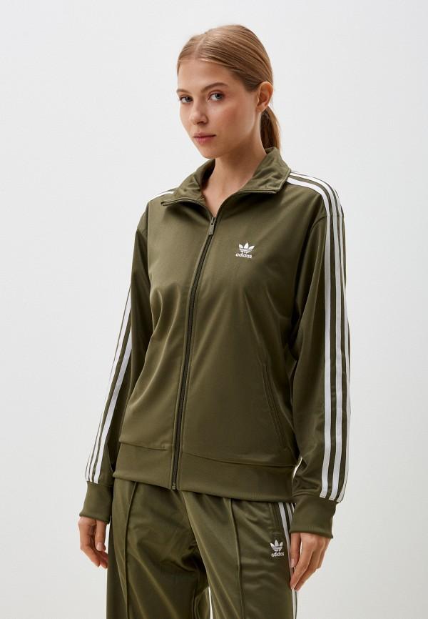 Олимпийка adidas Originals - цвет: хаки, коллекция: мульти.