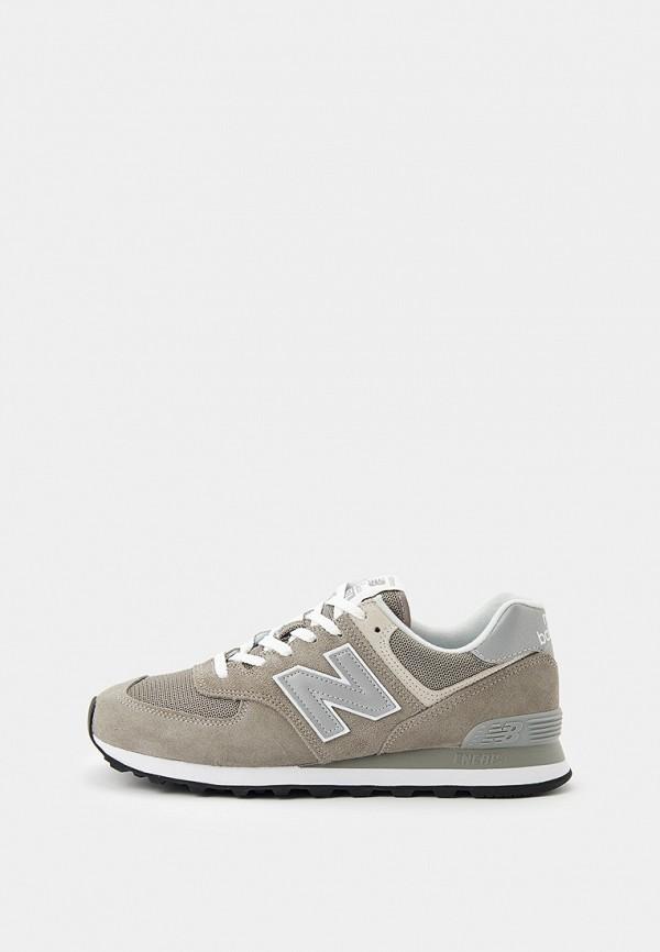 Кроссовки New Balance - цвет: серый, коллекция: мульти.