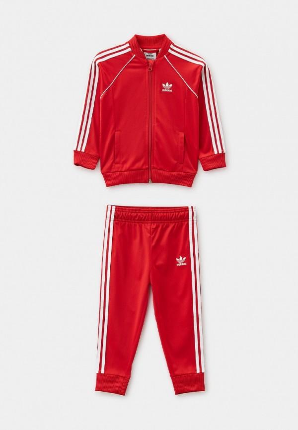 Костюм спортивный adidas Originals - цвет: красный, коллекция: мульти.