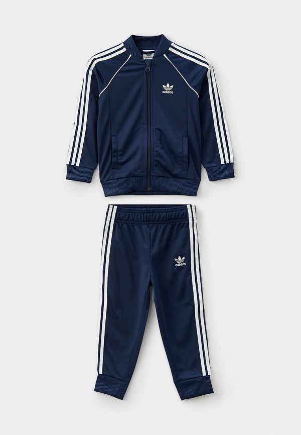 Костюм спортивный adidas Originals - цвет: синий, коллекция: мульти.