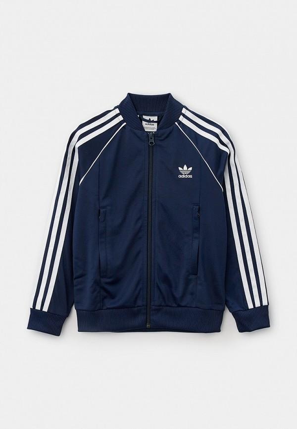 Олимпийка adidas Originals - цвет: синий, коллекция: мульти.