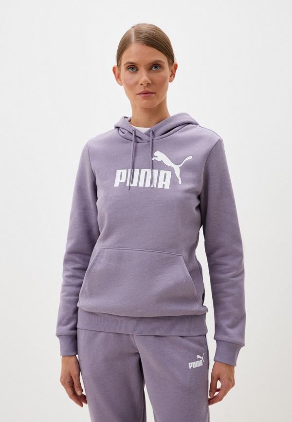 Худи PUMA - цвет: фиолетовый, коллекция: мульти.