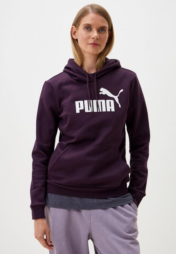 Худи PUMA - цвет: фиолетовый, коллекция: мульти.