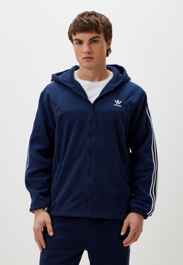 Толстовка adidas Originals - цвет: синий, коллекция: мульти.