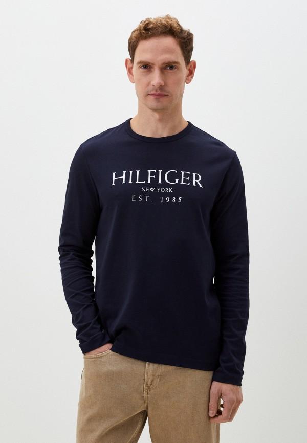 Лонгслив Tommy Hilfiger - цвет: синий, коллекция: мульти.