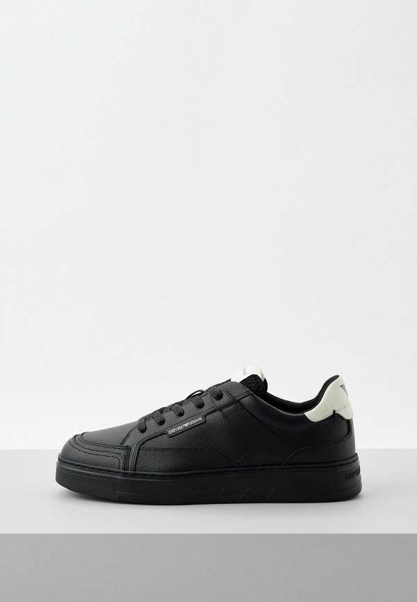 Emporio Armani | Кеды Emporio Armani - цвет: черный, коллекция: демисезон.