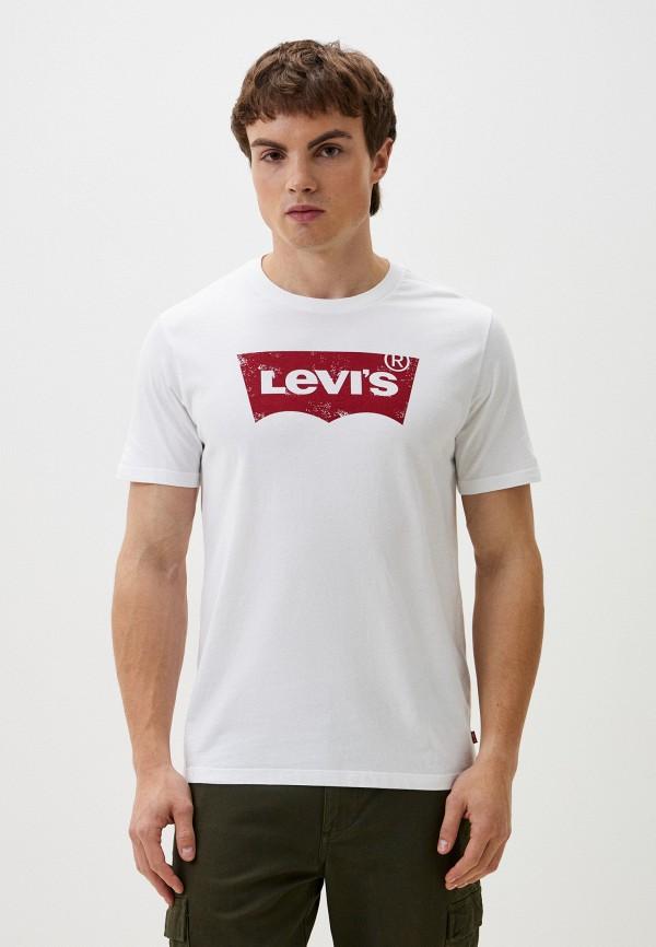 Футболка Levi's® - цвет: белый, коллекция: мульти.