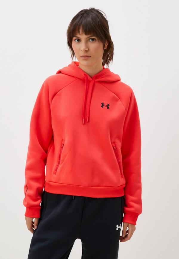 Худи Under Armour - цвет: коралловый, коллекция: мульти.