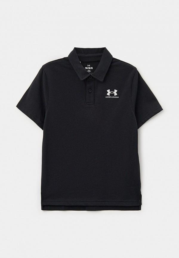 Поло Under Armour - цвет: синий, коллекция: мульти.