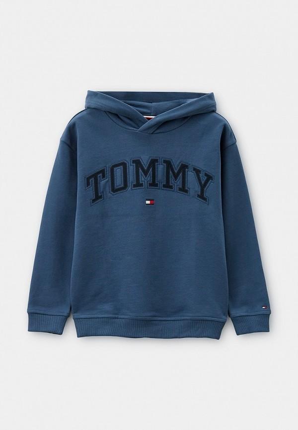 Худи Tommy Hilfiger - цвет: синий, коллекция: мульти.