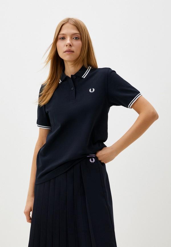 Поло Fred Perry - цвет: синий, коллекция: мульти.