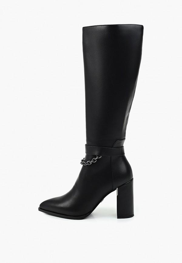 Сапоги Nine West - цвет: черный, коллекция: демисезон.