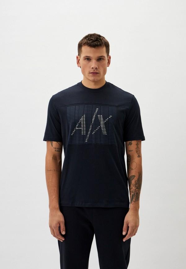 Футболка Armani Exchange - цвет: синий, коллекция: мульти.