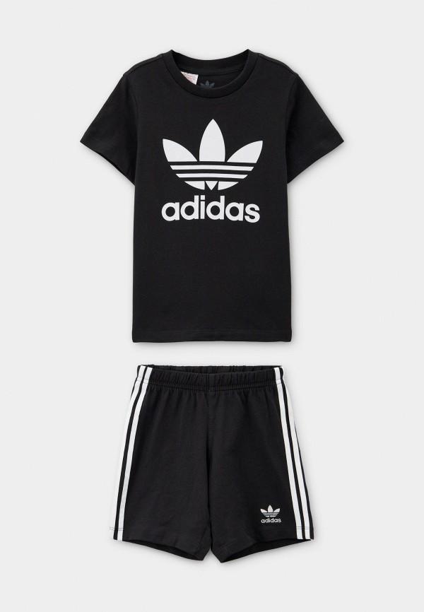 Костюм спортивный adidas Originals - цвет: черный, коллекция: мульти.