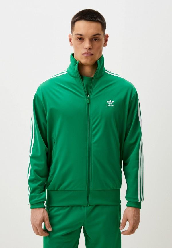 Олимпийка adidas Originals - цвет: зеленый, коллекция: мульти.