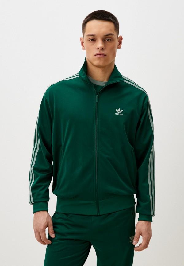 Олимпийка adidas Originals - цвет: зеленый, коллекция: мульти.