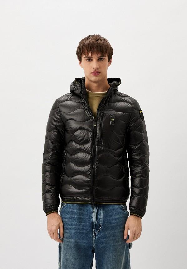 Blauer USA | Пуховик Blauer USA - цвет: черный, коллекция: демисезон.