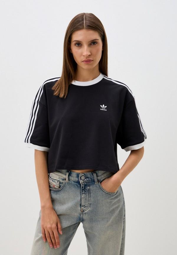 Футболка adidas Originals - цвет: черный, коллекция: мульти.