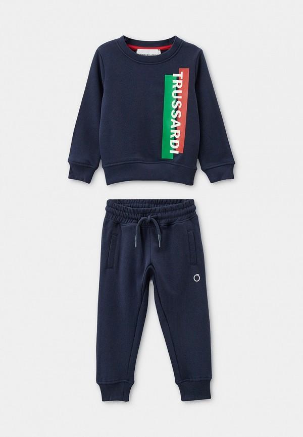 Костюм спортивный Trussardi Junior - цвет: синий, коллекция: мульти.