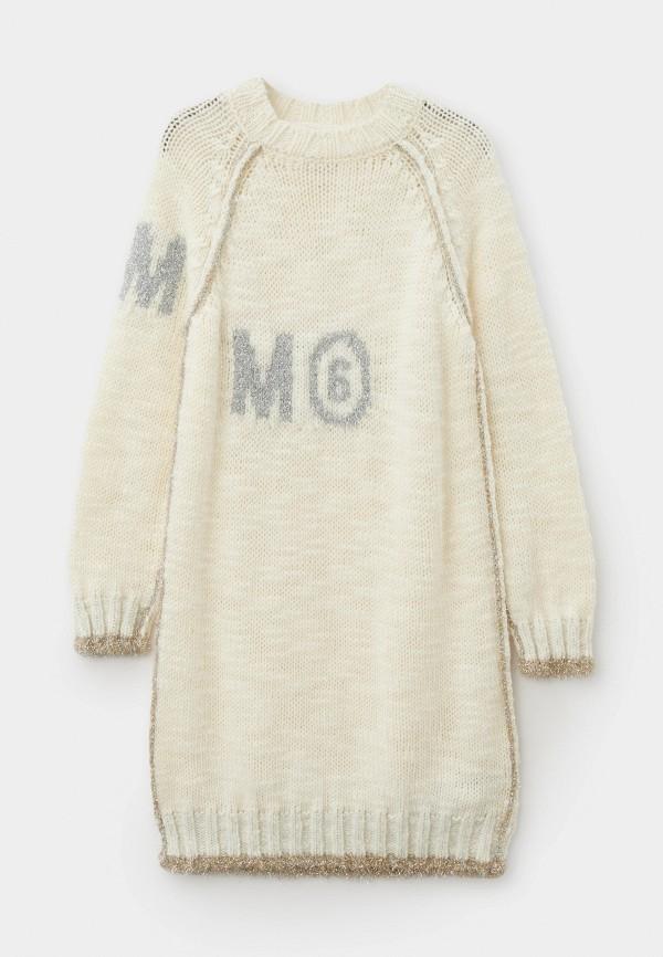 MM6 Maison Margiela | Платье MM6 Maison Margiela - цвет: белый, коллекция: зима.