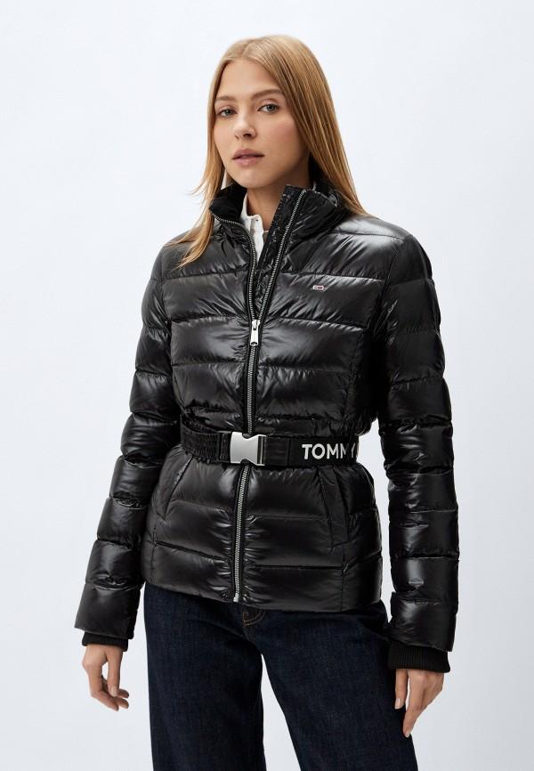 Куртка утепленная Tommy Jeans - цвет: черный, коллекция: демисезон, зима.