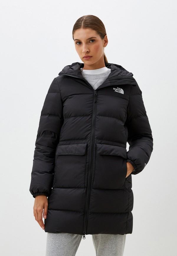 Пуховик The North Face - цвет: черный, коллекция: демисезон, зима.