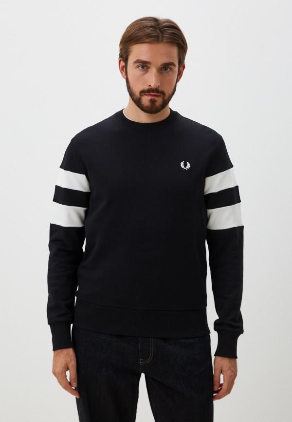 Свитшот Fred Perry - цвет: черный, коллекция: мульти.