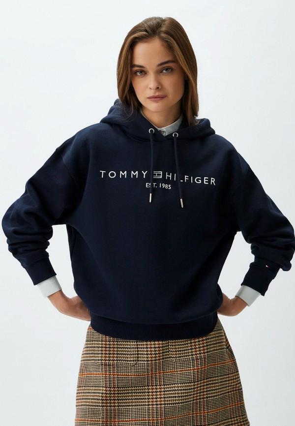 Худи Tommy Hilfiger - цвет: синий, коллекция: мульти.