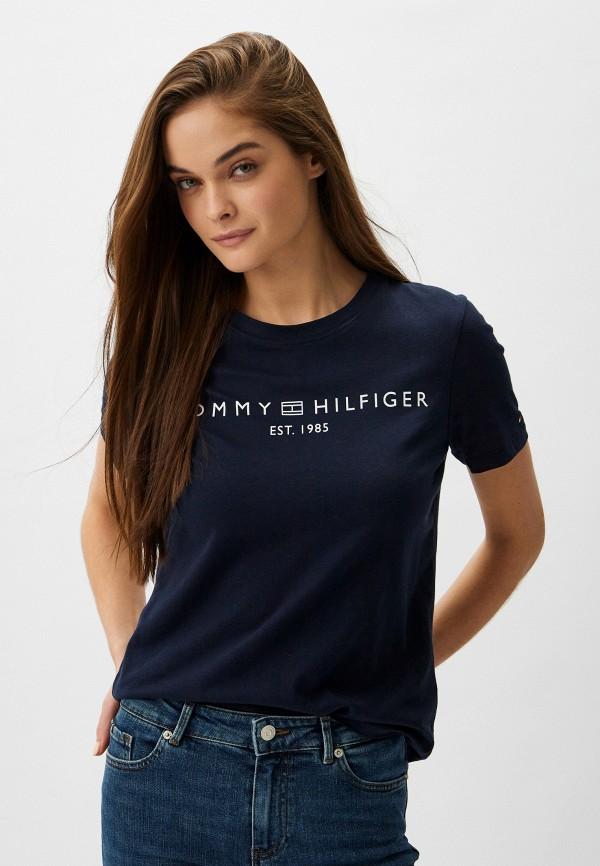 Футболка Tommy Hilfiger - цвет: синий, коллекция: мульти.