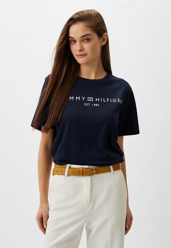 Футболка Tommy Hilfiger - цвет: синий, коллекция: мульти.