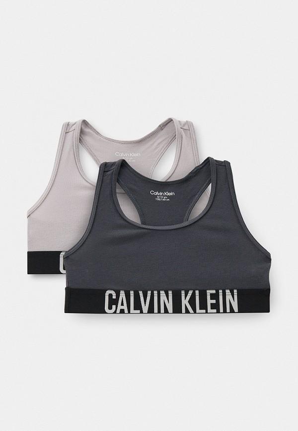 Бюстгальтеры 2 шт. Calvin Klein - цвет: серый, коллекция: мульти.