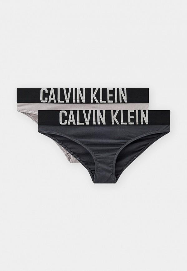 Трусы 2 шт. Calvin Klein - цвет: серый, коллекция: мульти.