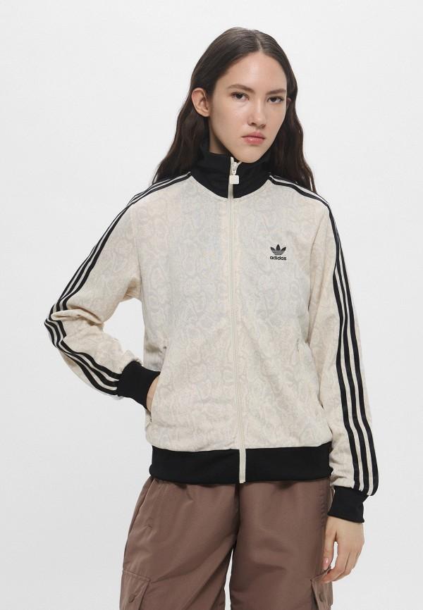 Олимпийка adidas Originals - цвет: бежевый, коллекция: мульти.