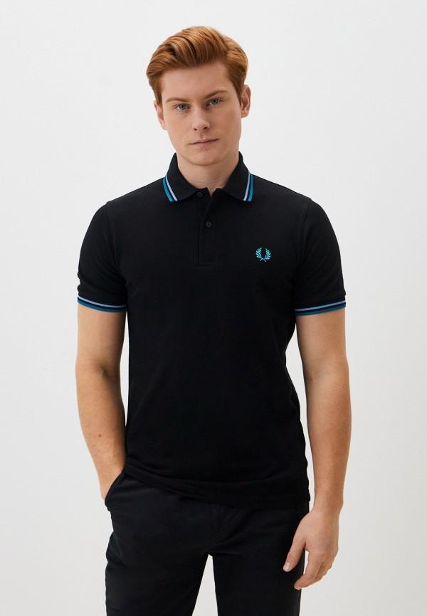 Поло Fred Perry - цвет: черный, коллекция: мульти.