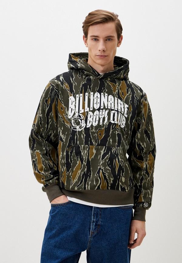 Худи Billionaire Boys Club - цвет: хаки, коллекция: мульти.