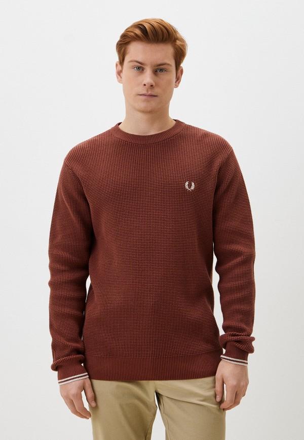 Джемпер Fred Perry - цвет: коричневый, коллекция: мульти.