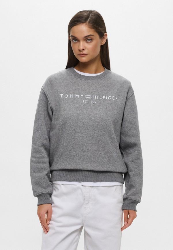 Свитшот Tommy Hilfiger - цвет: серый, коллекция: мульти.